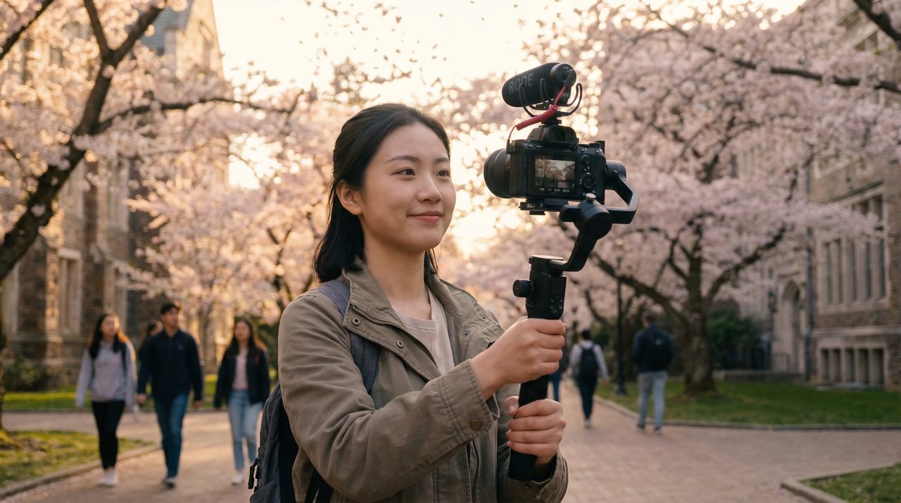 校花传媒：校园生活传媒vlog记录